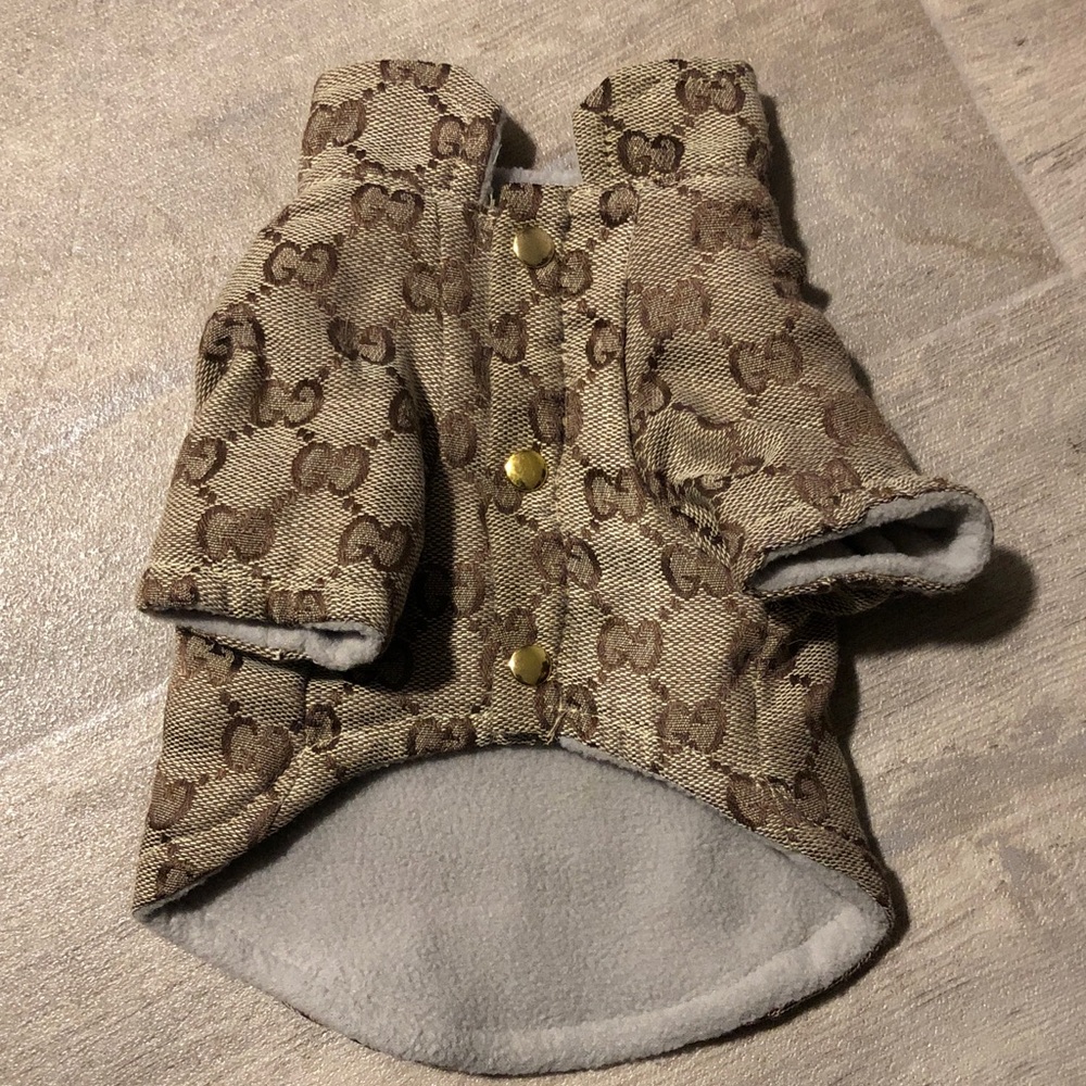 Designer Dog Fleece Jacket